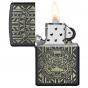 Zippo Black Matte Mayans MC Lighter